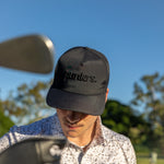 Black on Black Punters Cap